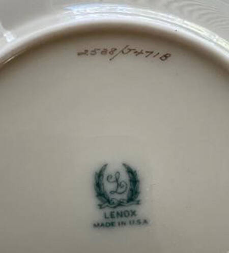 Rhapsody Cobalt Footed Cream Soup Bowl & Saucer Set