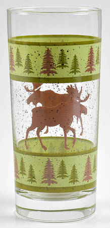 Rustic Lodge Glassware Highball