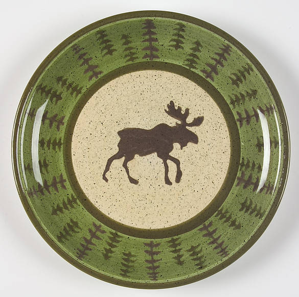 Rustic Lodge Salad Plate