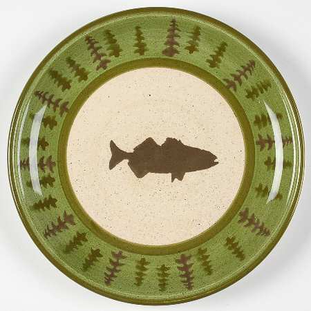 Rustic Lodge Salad Plate