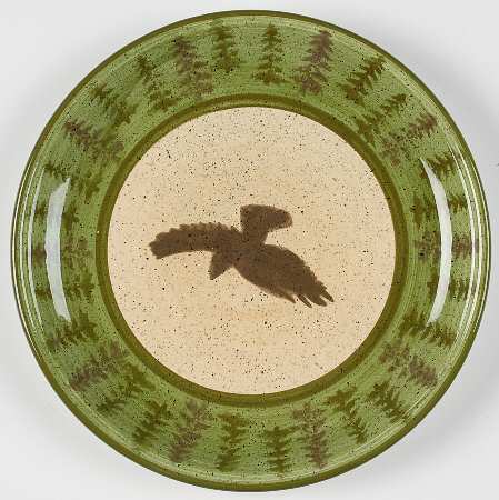 Rustic Lodge Salad Plate