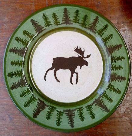 Rustic Lodge 14" Chop Plate (Round Platter)