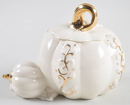 Pumpkin Collection Mini Sugar Bowl & Lid