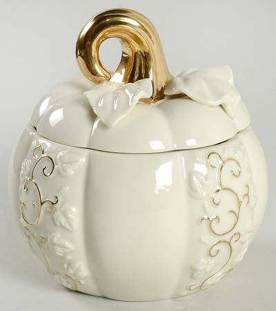 Pumpkin Collection Covered Soup Bowl