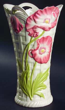 Basket of Flowers Large Vase
