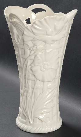 Basket of Flowers 10" Vase