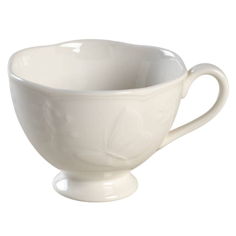Butterfly Meadow Cloud Footed Cup by Lenox