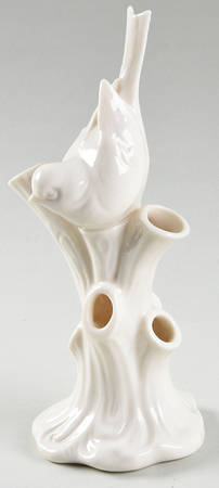 Bird Collection Cream Bird Figural Bud Vase