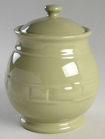 Woven Traditions Sage Medium Canister & Lid