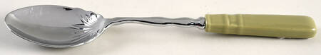 Woven Traditions Sage Pasta Serving Spoon