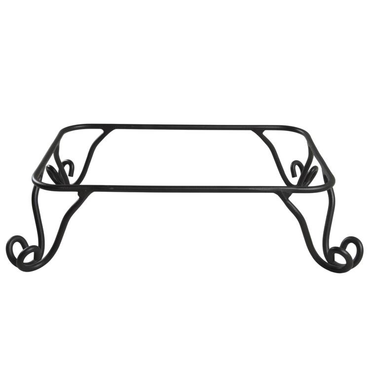 Woven Traditions Sage Metal Stand for 13" Rectangular Platter
