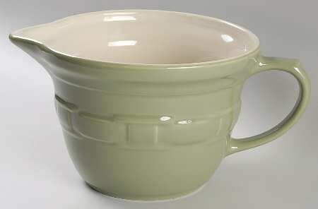 Woven Traditions Sage Batter Bowl