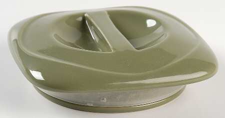 Woven Traditions Sage Lid for Medium Square Canister