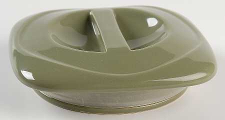 Woven Traditions Sage Lid for Large Square Canister