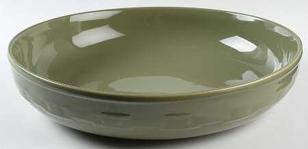 Woven Traditions Sage 13" Round Serving Bowl