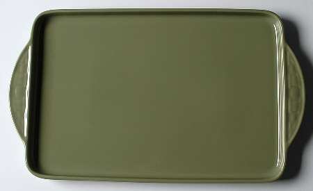 Woven Traditions Sage 16" Rectangular Tray/Baker Lid (for RB16LT)