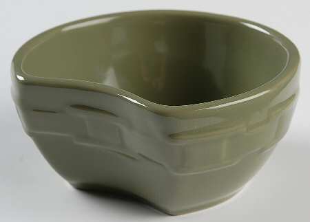 Woven Traditions Sage Interlocking Bowl