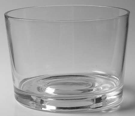 Woven Traditions Sage Glassware Trifle Bowl No Plastic Lid