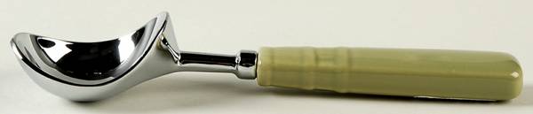 Woven Traditions Sage Ceramic Handled Ice Cream Scoop