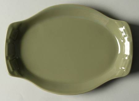 Woven Traditions Sage 9" Oval Serving Platter