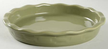 Woven Traditions Sage 9" Pie Baking Plate