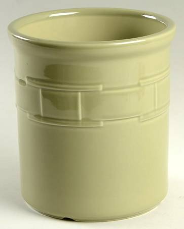 Woven Traditions Sage 2 Quart Utensil/Pickling Crock
