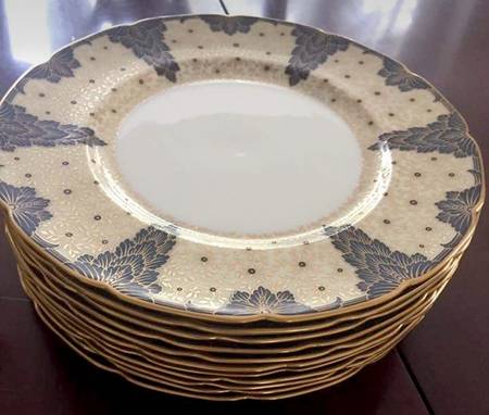 E347B Cobalt (Scalloped) by Lenox