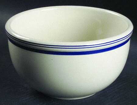 Cafe Stripe Blue (LR021, LR050) 7" Mixing Bowl