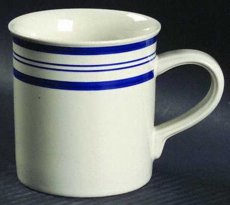 Cafe Stripe Blue (LR021, LR050) Mug