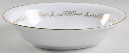 Valencia 10" Oval Vegetable Bowl by Linden
