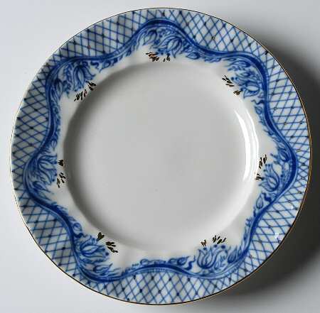 Blue Rhapsody Bread & Butter Plate