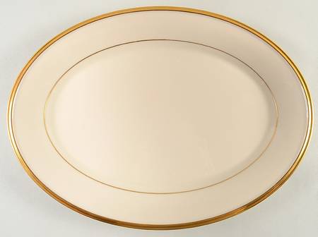 L31 14" Oval Serving Platter