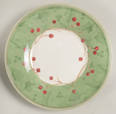Holiday Gatherings Damask Saucer