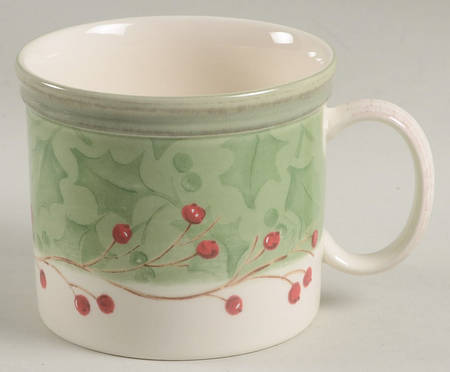 Holiday Gatherings Damask Flat Cup
