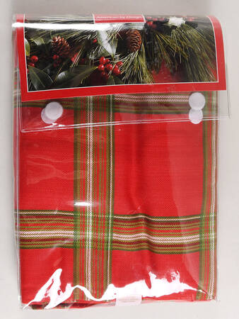 Holiday Gatherings Plaid 60" x 120" Oblong Tablecloth