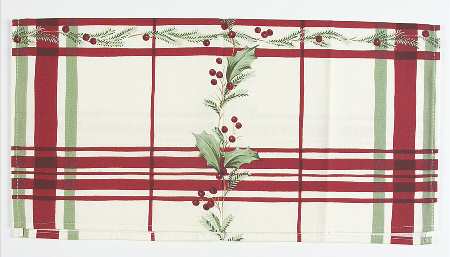 Holiday Gatherings Plaid Cloth Napkin