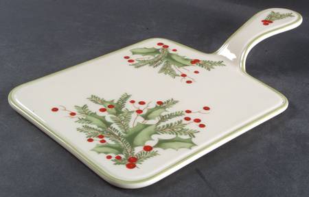 Holiday Gatherings Holiday Berry Handled Cheese Board
