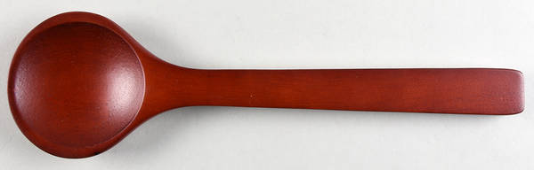 Holiday Gatherings Holiday Berry Solid Wood Salad Serving Spoon