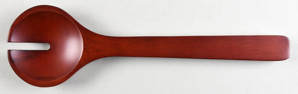 Holiday Gatherings Holiday Berry Solid Wood Salad Serving Fork
