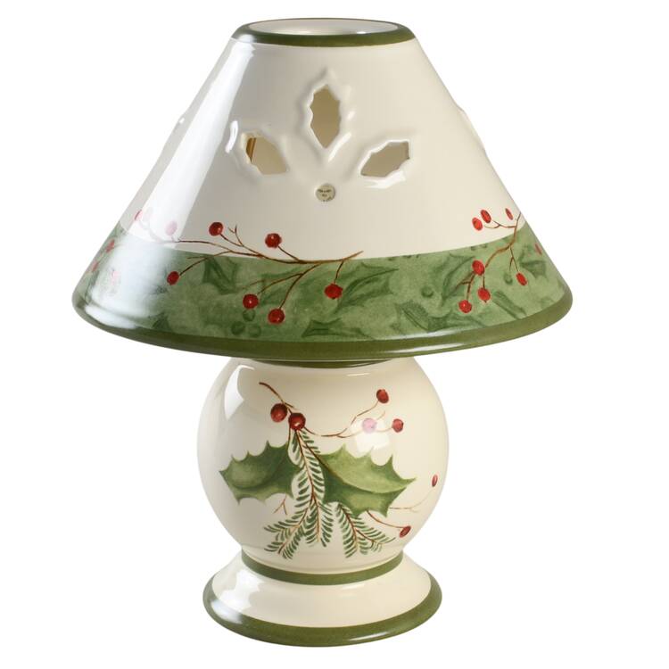 Holiday Gatherings Holiday Berry Candle Lamp & Shade