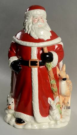 Holiday Gatherings Holiday Berry Figural Cookie Jar & Lid