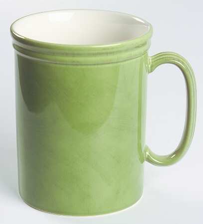 Holiday Gatherings Green Mug