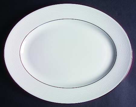 Apropos 13" Oval Serving Platter by Lenox