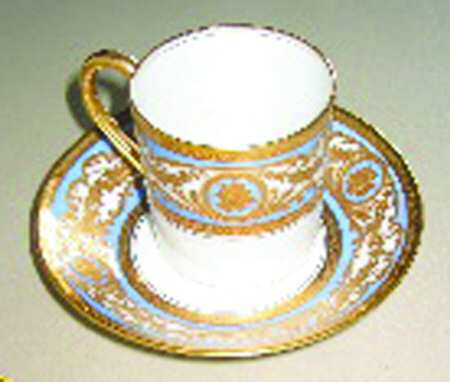 Editions Paradis Flat Demitasse Cup & Saucer Set