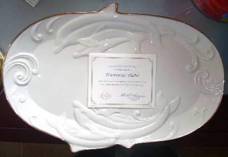 Waveswept Collection 16" Oval Serving Platter