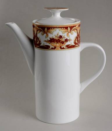 Palazzo Red Coffee Pot & Lid