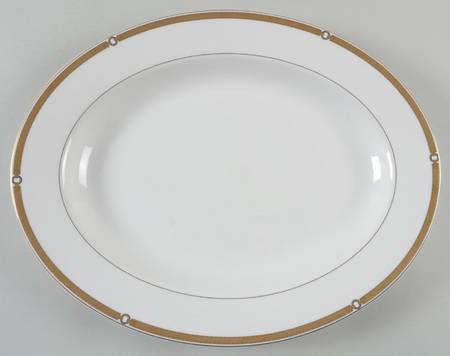 Harness 14" Oval Serving Platter