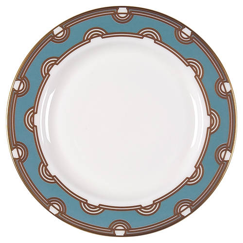 Corona Grove Aqua Bread & Butter Plate