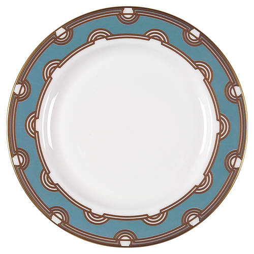Corona Grove Aqua Bread & Butter Plate