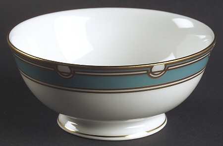Corona Grove Aqua Fruit/Dessert (Sauce) Bowl